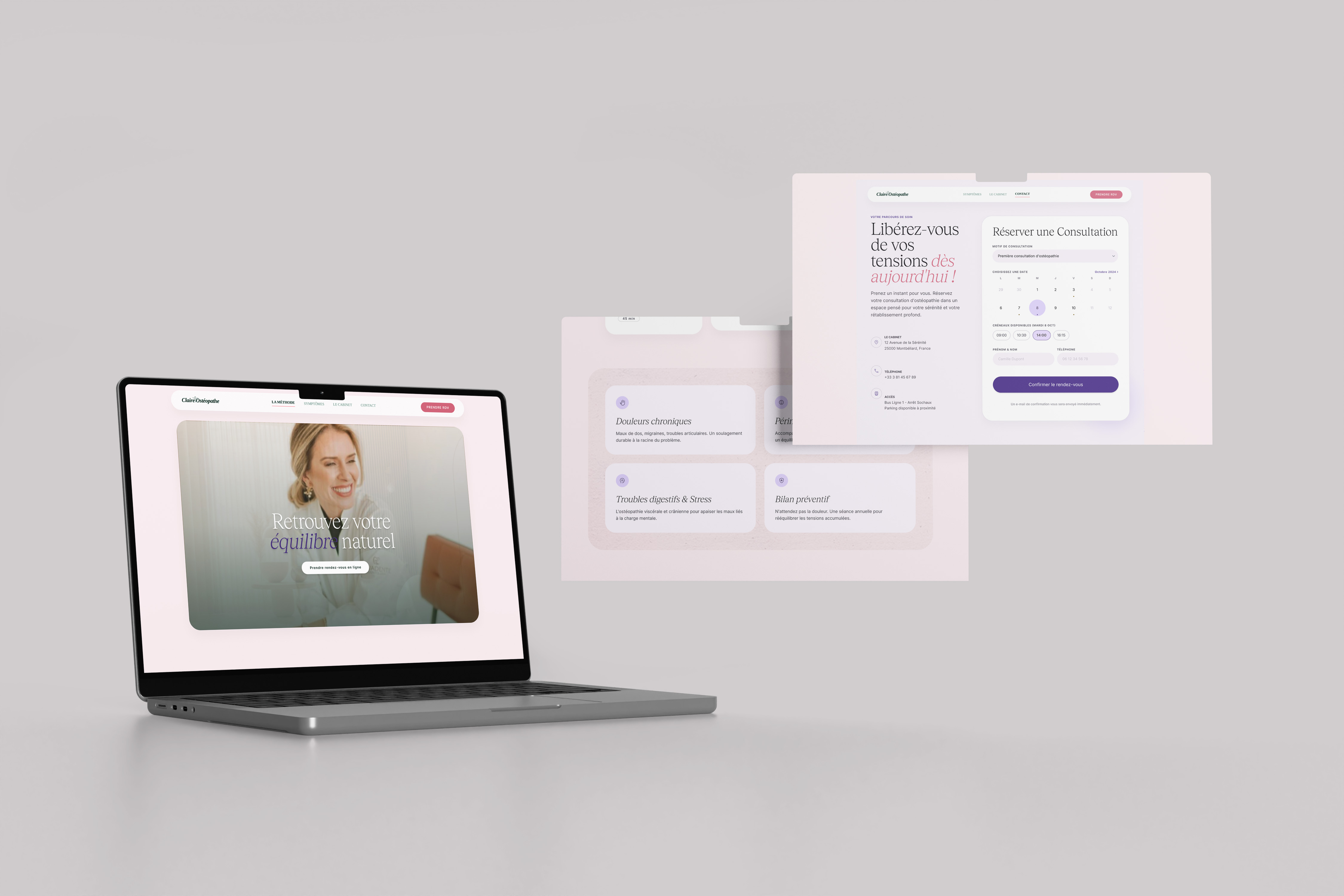 Multi-écrans — Responsive desktop, tablette et mobile